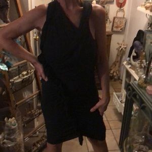 Phillip Lim sexy black midi dress